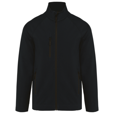 Unisex eco-friendly 3-layer softshell jacket